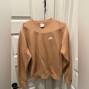 Nike Men's Camel Crewneck Sweater